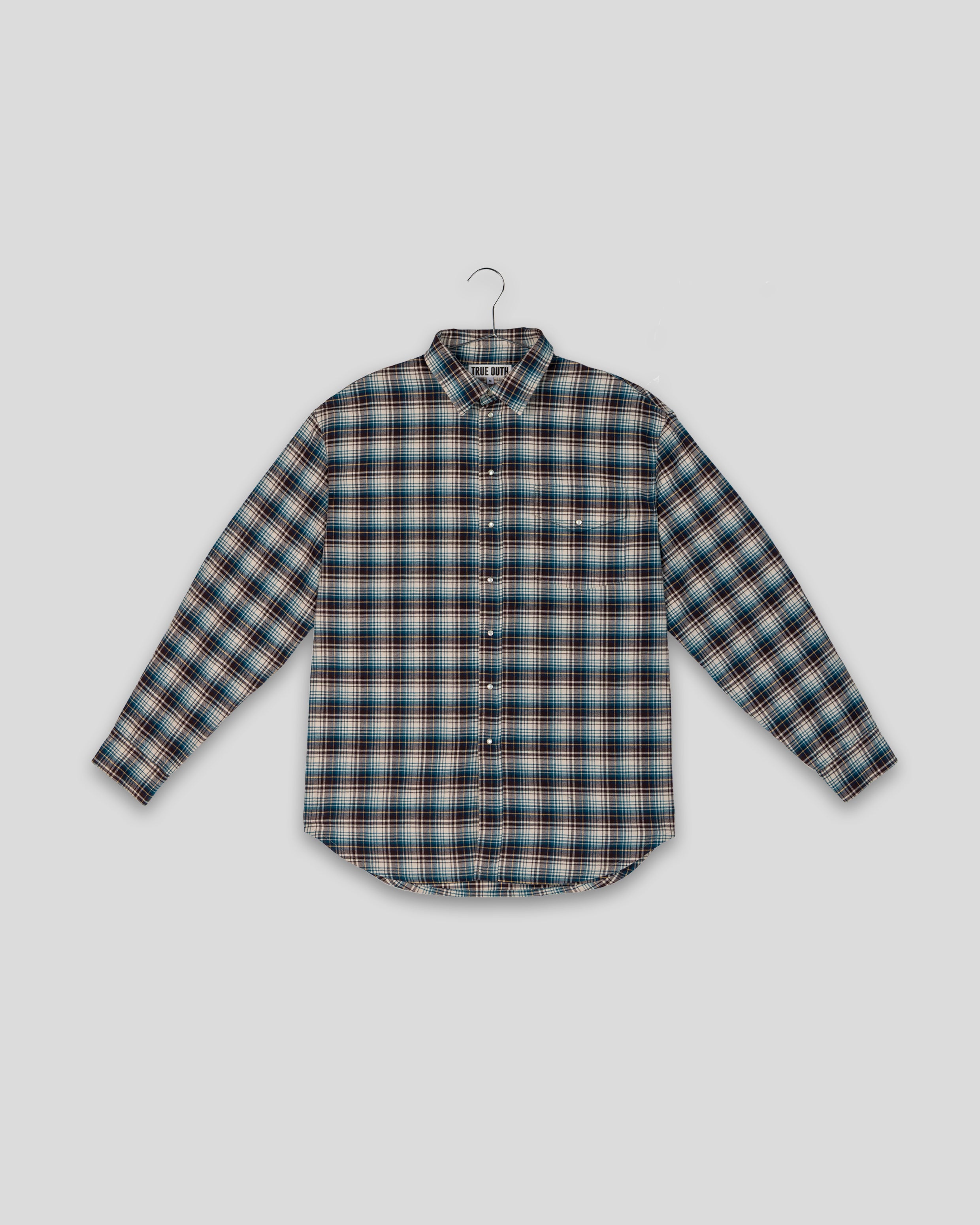 Plaid Shirt, Dark Green