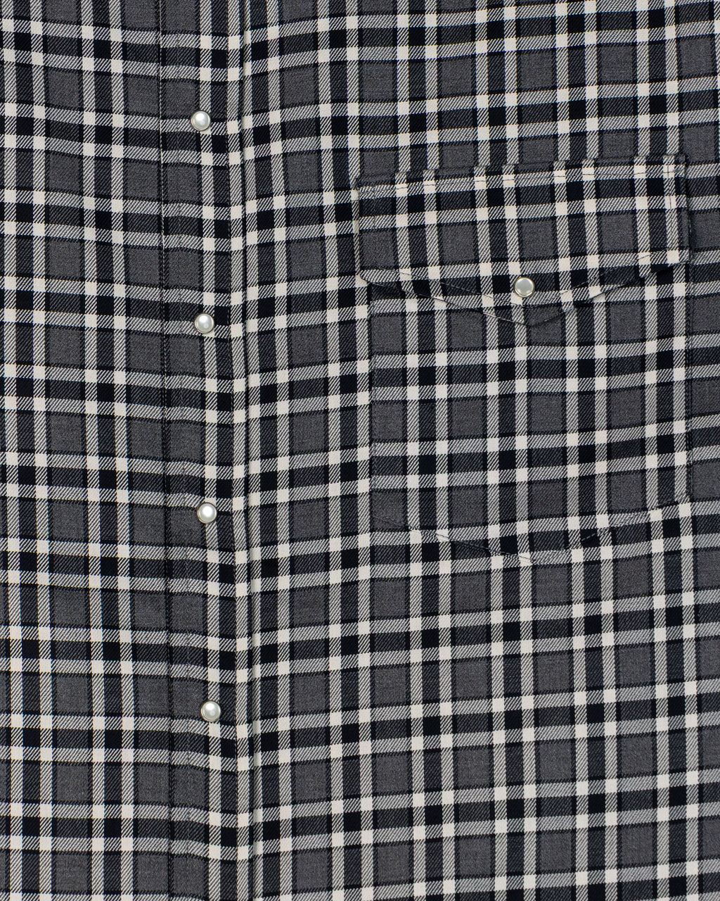 Plaid Shirt, Dark Grey