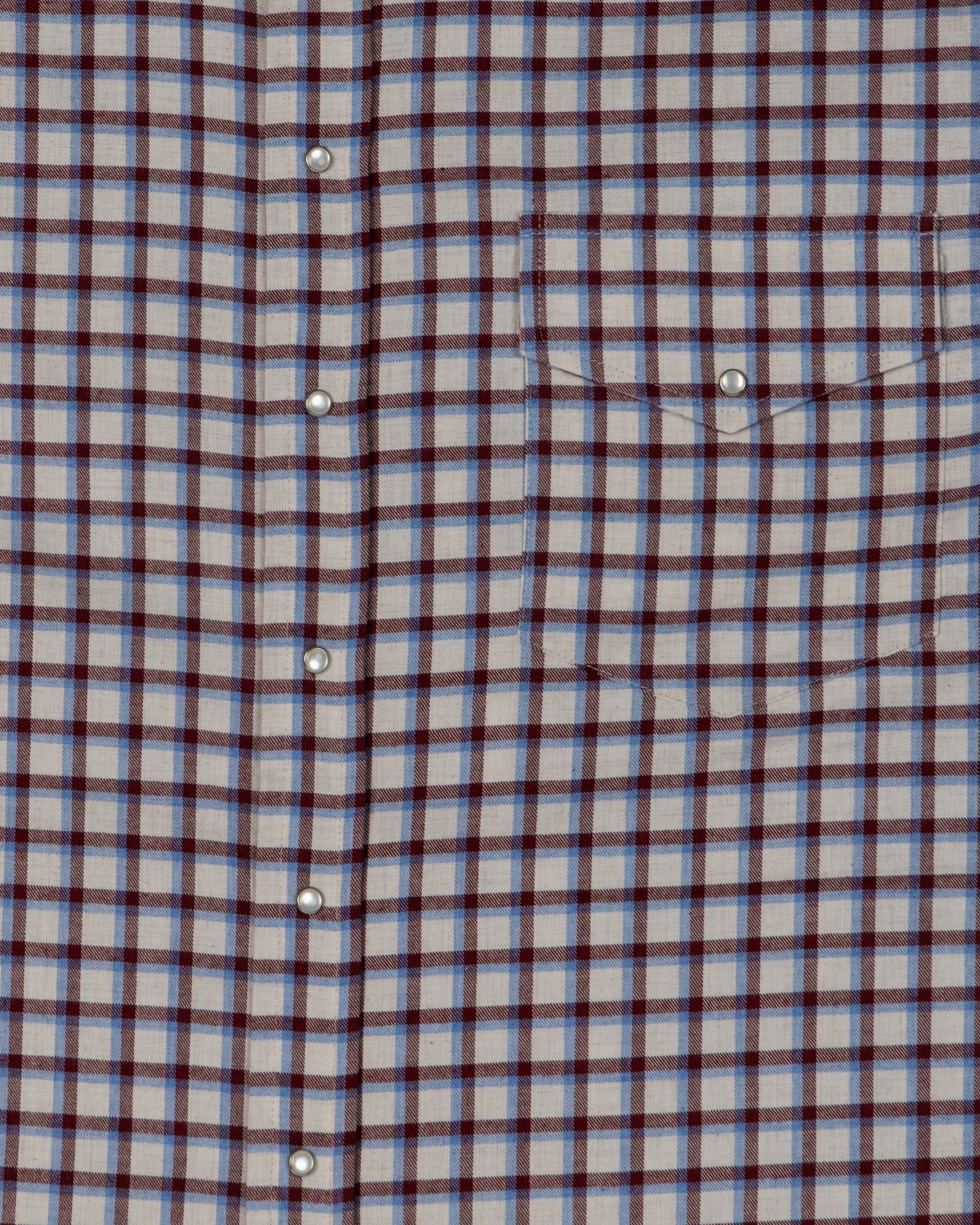 Plaid Shirt, Grey Red