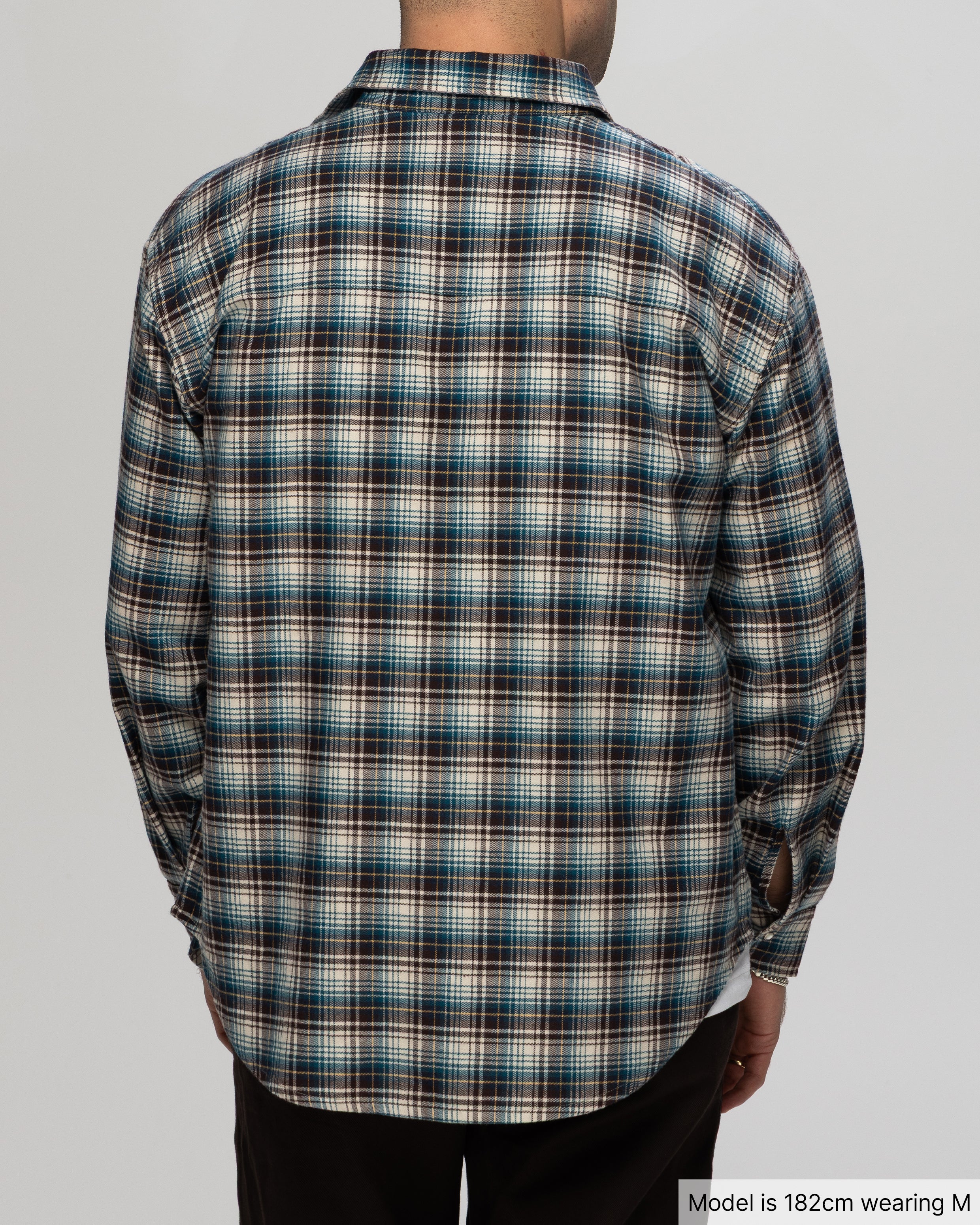 Plaid Shirt, Dark Green