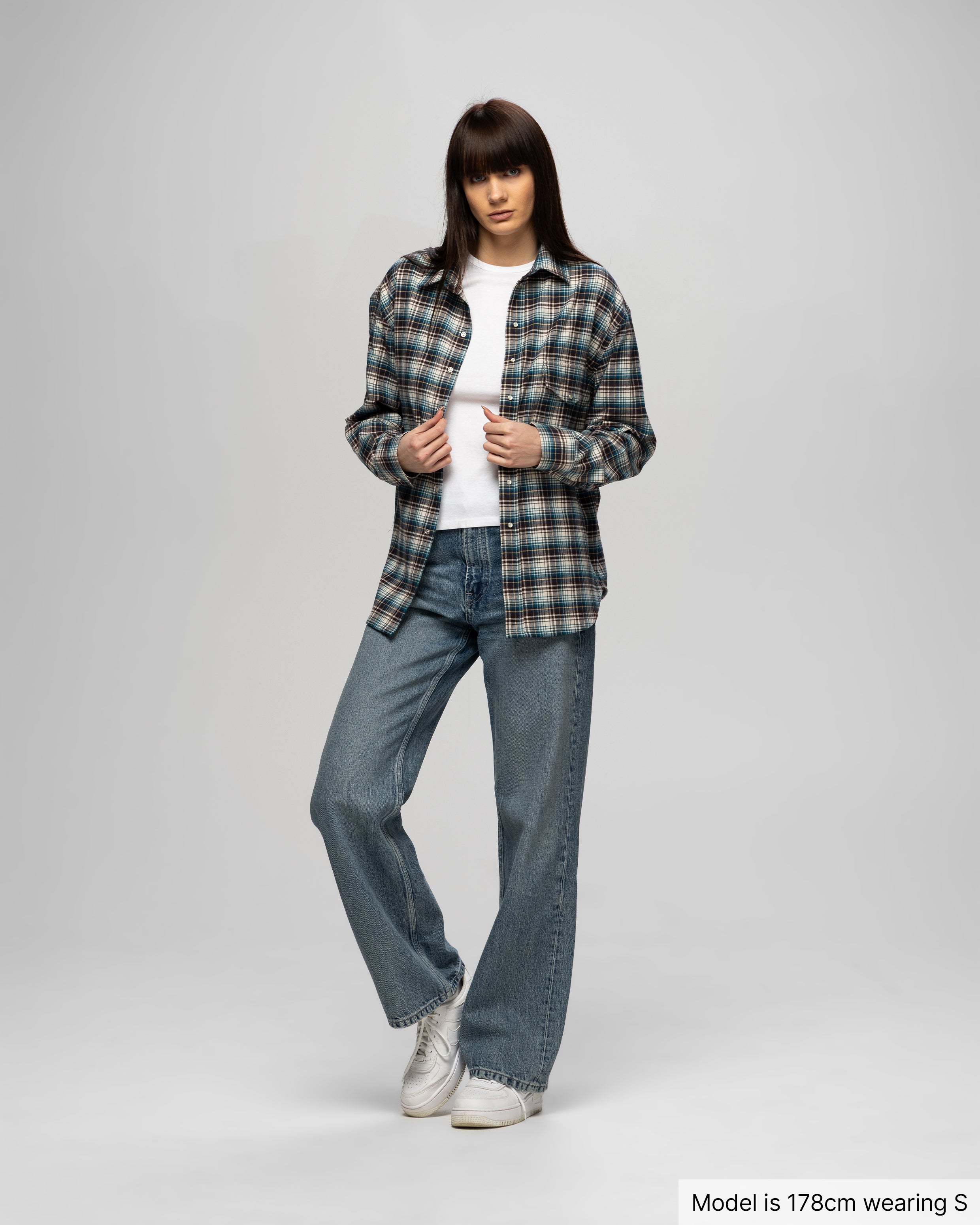 Plaid Shirt, Dark Green