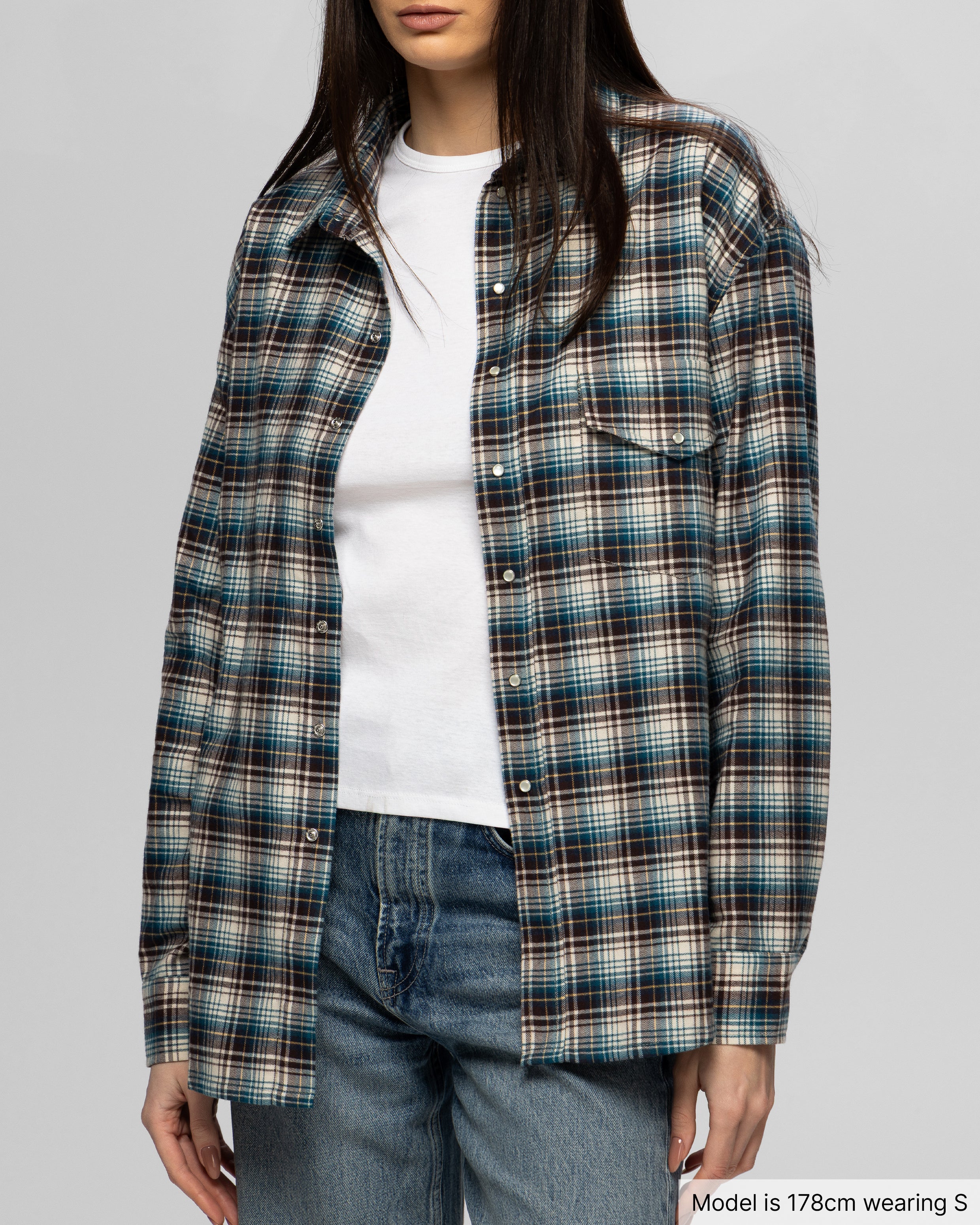 Plaid Shirt, Dark Green