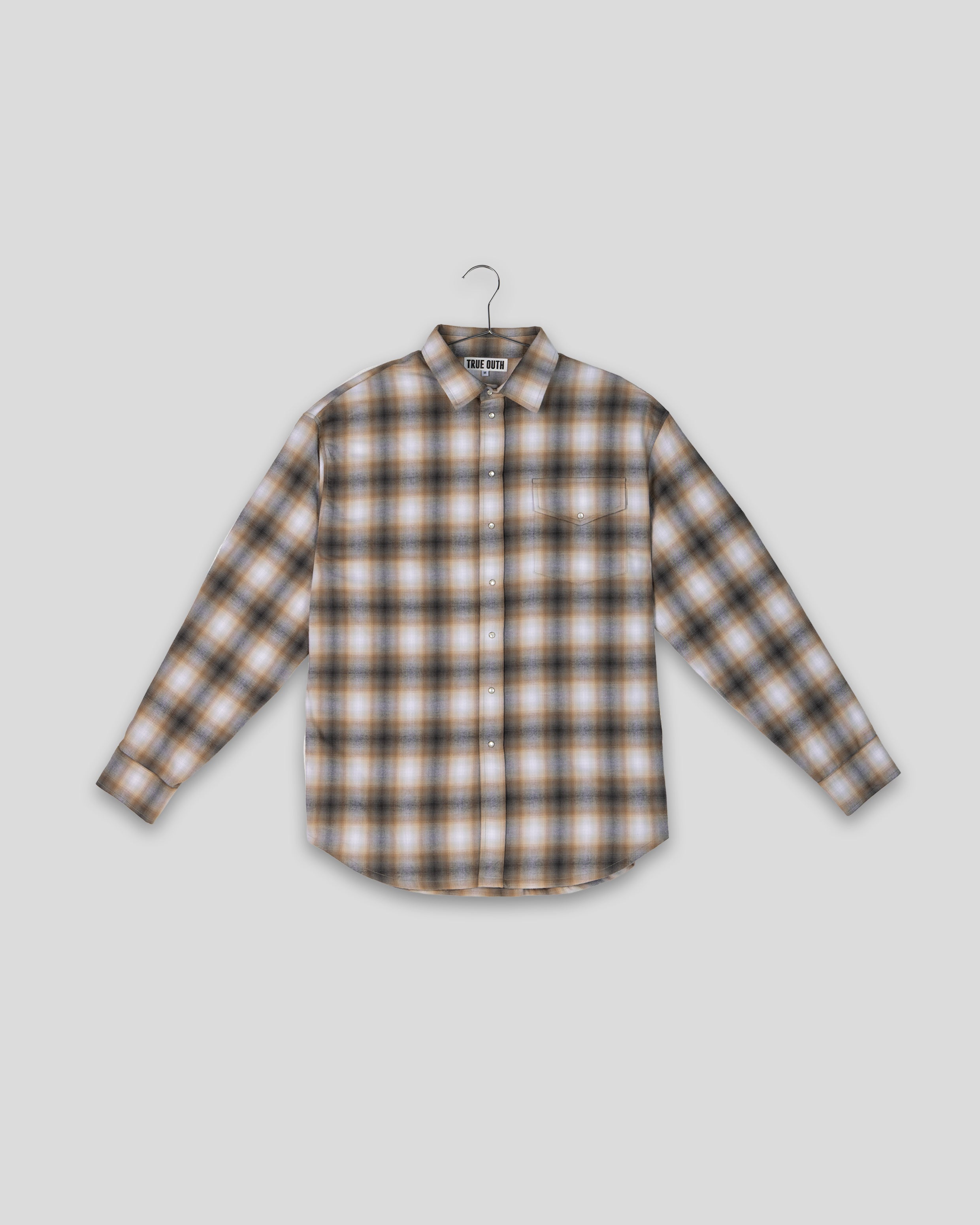 Plaid Shirt, Yellow Green